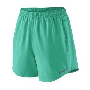 Patagonia Women's Trailfarer Packable Running Shorts 4.5" Fresh Teal XXL